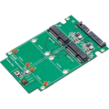 Syba Dual Msata Ssd To Sata Iii Raid Enclosur SY-ADA40090